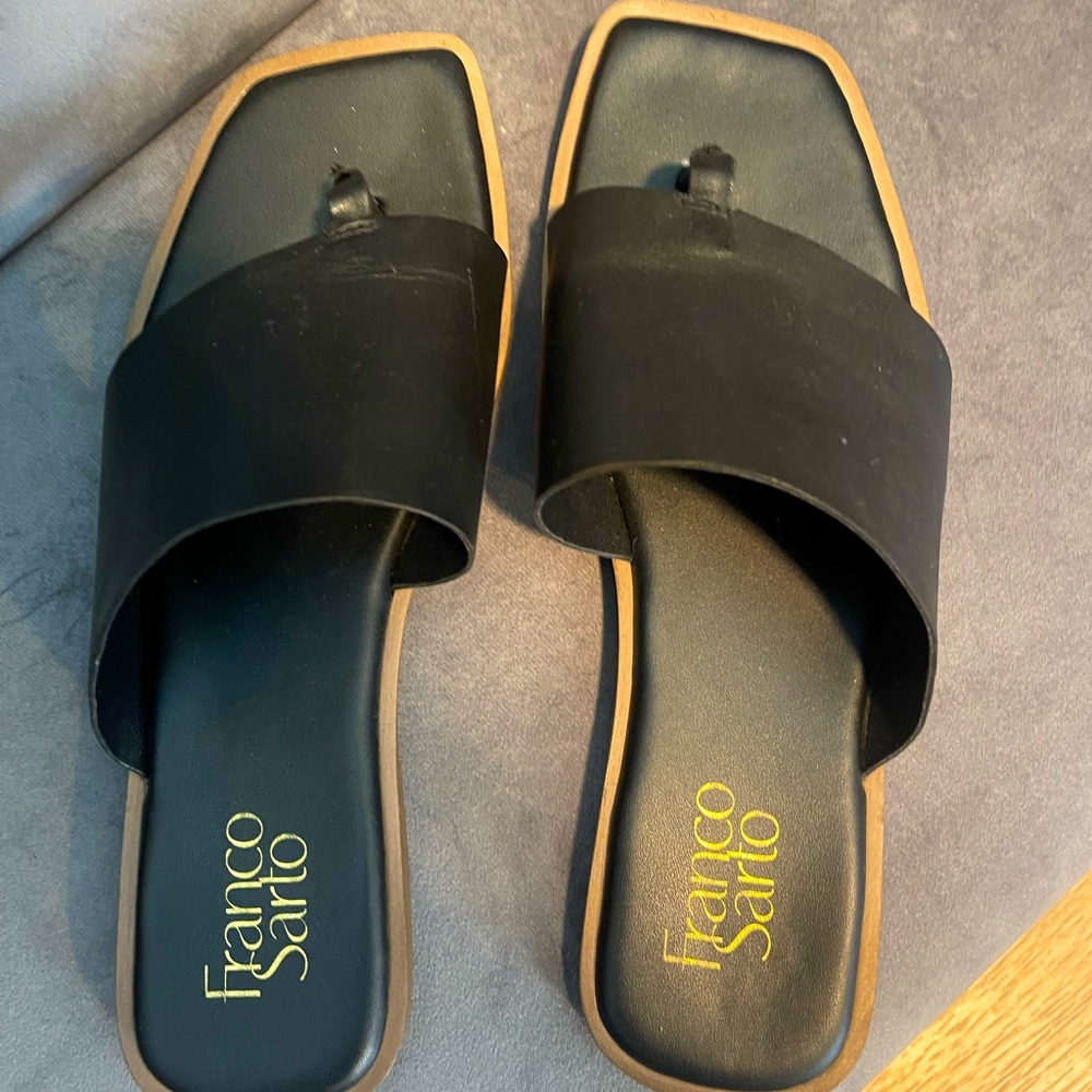 Black Franco Sarto sandals